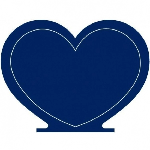 Navy Press n' Stick Custom Calendar - Heart