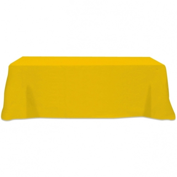 Athletic Gold 4-Sided Custom Table Cover - 8 ft.