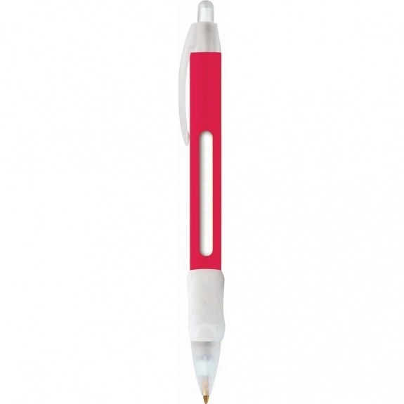 Red BIC WideBody Retractable Message Imprinted Pen