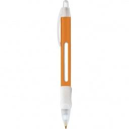 Orange BIC WideBody Retractable Message Imprinted Pen