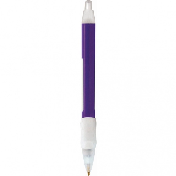Purple BIC WideBody Retractable Message Imprinted Pen