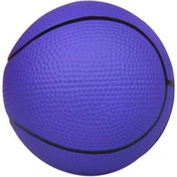 Purple Basketball Promotional Stress Reliever 