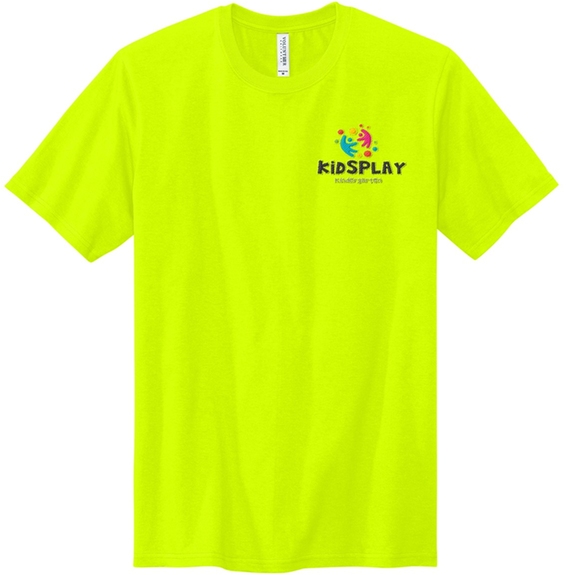 Safety Green Volunteer Knitwear All-American Logo T-Shirt - Colors
