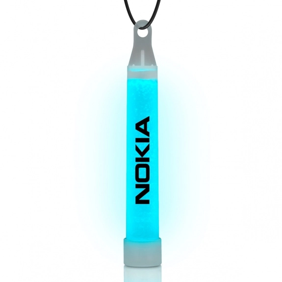 Turquoise - Neon Custom Glow Sticks w/ Lanyard