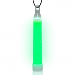 Green - Neon Custom Glow Sticks w/ Lanyard