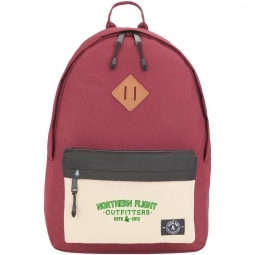Red - Recycled Parkland Kingston Computer Custom Backpack