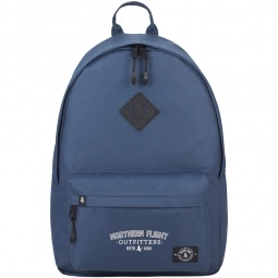 Navy - Recycled Parkland Kingston Computer Custom Backpack