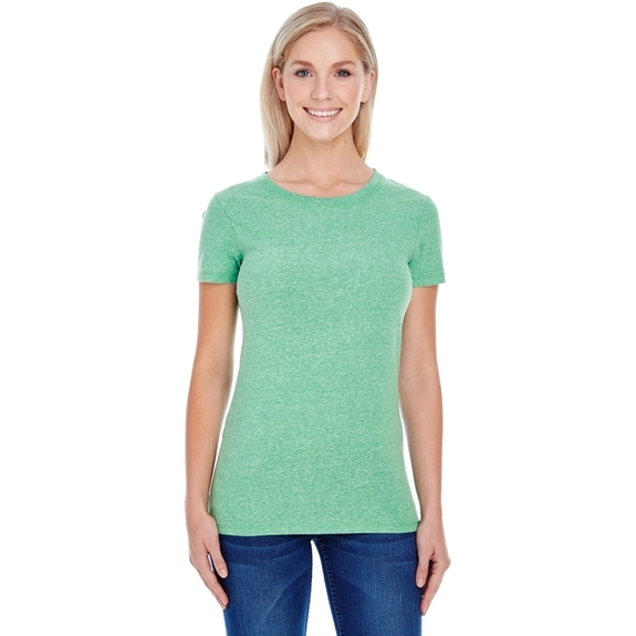 Green Threadfast Triblend Short Sleeve T-Shirt - Women's