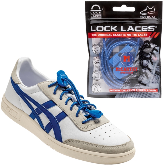 Royal Blue Lock Laces&#174; No Tie Promotional Shoelaces