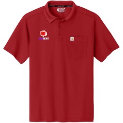 Carhartt Force® Snag Resistant Logo Pocket Polo - Men's