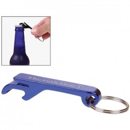 Aluminum Bottle Opener Custom Keychain