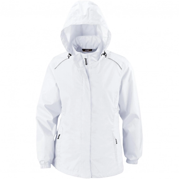 White Core365 Climate Lightweight Custom Jacket