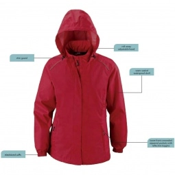 Features - Core365 Climate Lightweight Custom Jackets - Women's