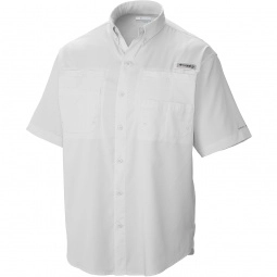 White Columbia PFG Tamiami II Short Sleeve Custom Shirts