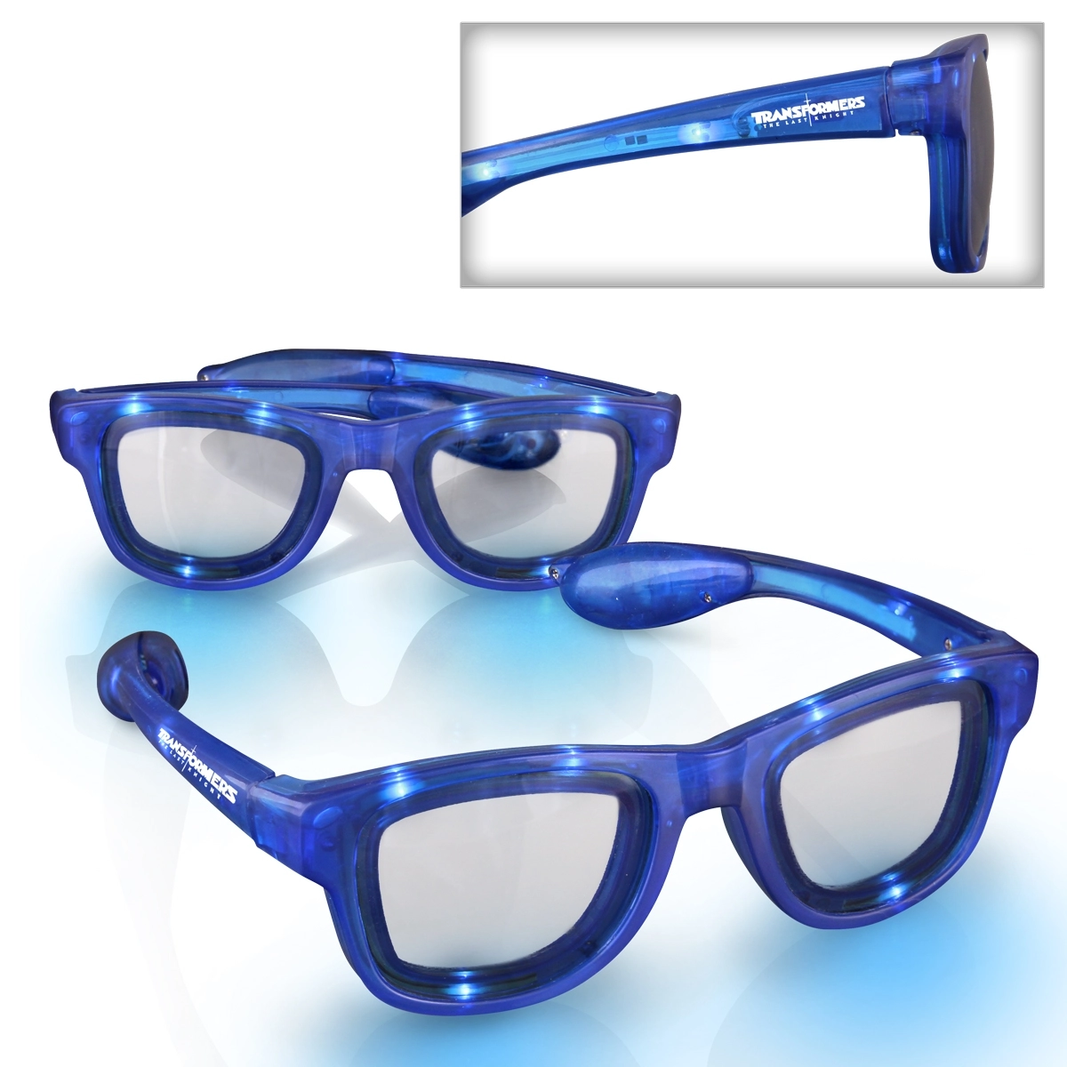 Flashing LED Custom Sunglasses Custom Sunglasses ePromos