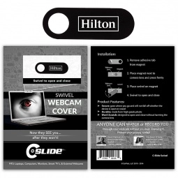 Standard Packaging - C-Slide Custom Swivel Webcam Cover