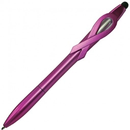 Pink - 3-in-1 Awareness Ribbon Custom Stylus Pen