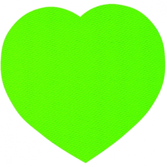 Lime Green Jumbo Heart Logo Jar Opener