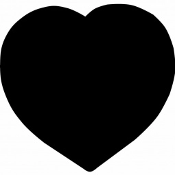 Black Jumbo Heart Logo Jar Opener