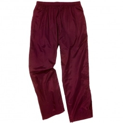 Maroon Charles River Pacer Embroidered Warmup Custom Pant
