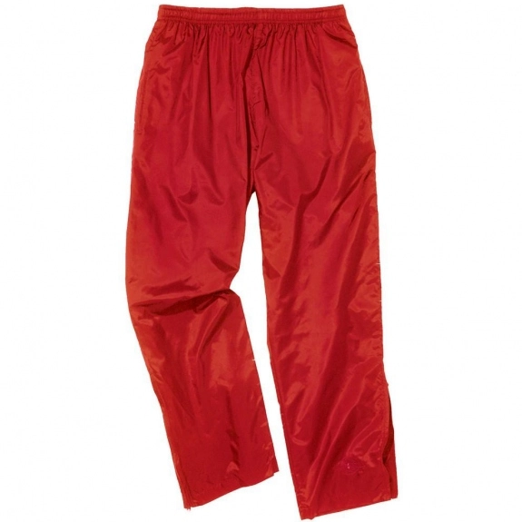 Red Charles River Pacer Embroidered Warmup Custom Pant