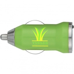 Lime USB Car Adapter Custom Cell Phone Charger