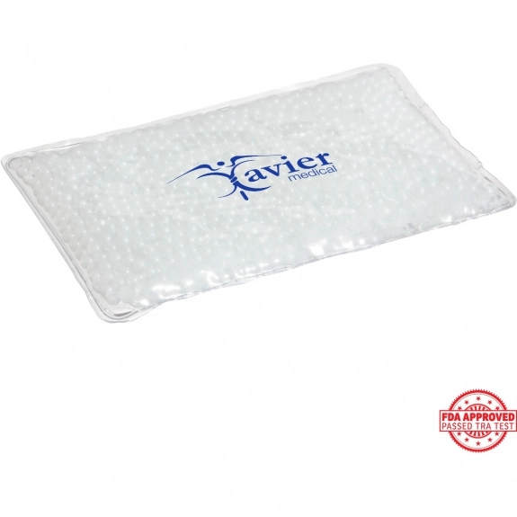 White Aqua Pearls Promotional Hot/Cold Pack