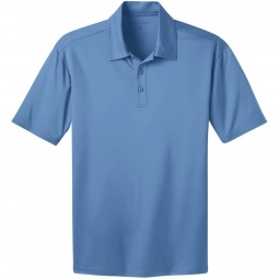 Carolina Blue Port Authority Silk Touch Performance Custom Polo Shirt