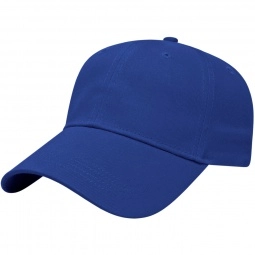Royal Blue Structured Lightweight Custom Caps 