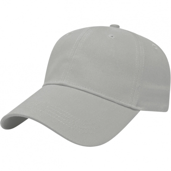 Gray Structured Lightweight Custom Caps 