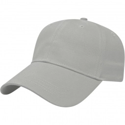 Gray Structured Lightweight Custom Caps 
