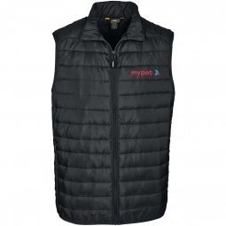 Core365 Prevail Packable Custom Puffer Vest - Men's - Black