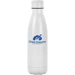 Vacuum Insulated Dipped Custom Water Bottle - 17 oz.