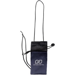 Crossbody Custom Logo Phone Pouch - 4"w x 7.75"h