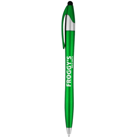 Green Dart Malibu Custom Logo Stylus Pen