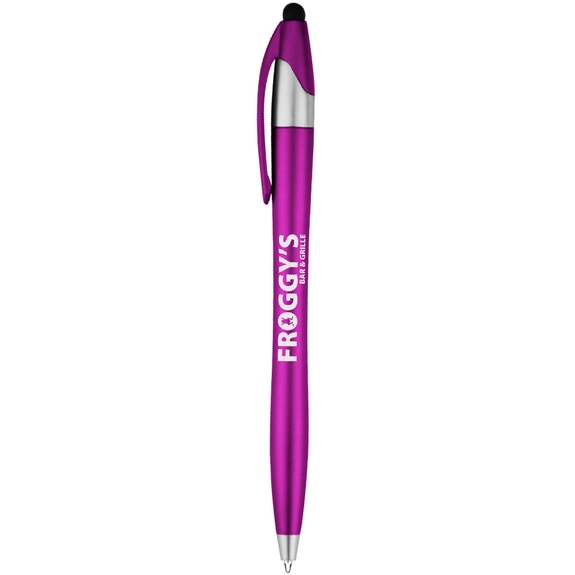 Purple Dart Malibu Custom Logo Stylus Pen