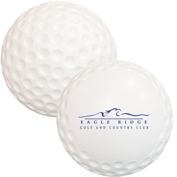 Foam Custom Golf Ball Stress Reliever - 2.5"