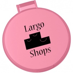 Tran Pink - Round Compact Customized Mirrors - 2.25"