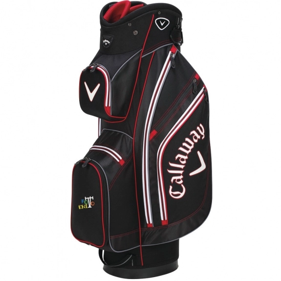 Black Callaway Chev Custom Golf Bag - Cart Bag