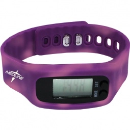 Purple - Mood Color Changing Pedometer Custom Watch