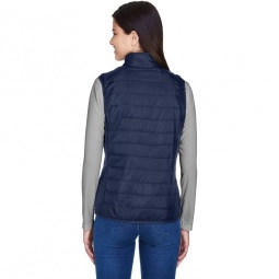 Core365 Prevail Packable Custom Puffer Vest - Women's - Back