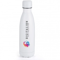Full Color Vacuum Insulated Dipped Custom Water Bottle - 17 oz.