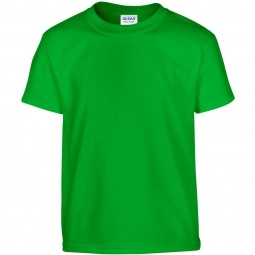 Electric Green Gildan 100% Cotton 5.3 oz. Promotional T-Shirt - Youth - Col