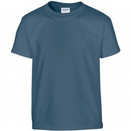 Indigo Gildan 100% Cotton 5.3 oz. Promotional T-Shirt - Youth - Colors