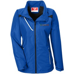 Sport Royal Blue Team 365 Dominator Waterproof Custom Jacket - Women's