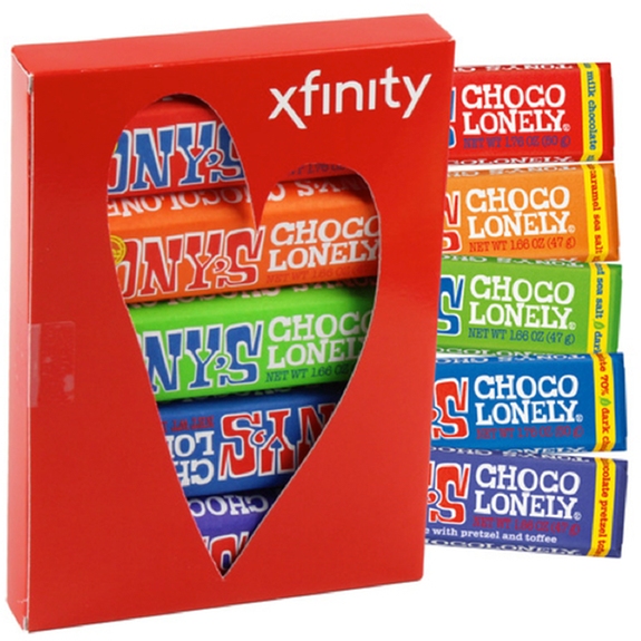 Heart Tony's Chocolonely&#174; Custom Rainbow Taste Pack