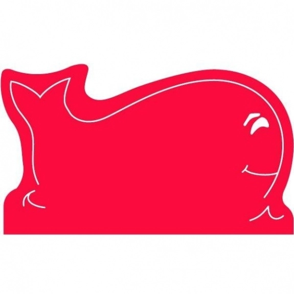 Red Press n' Stick Custom Calendar - Whale