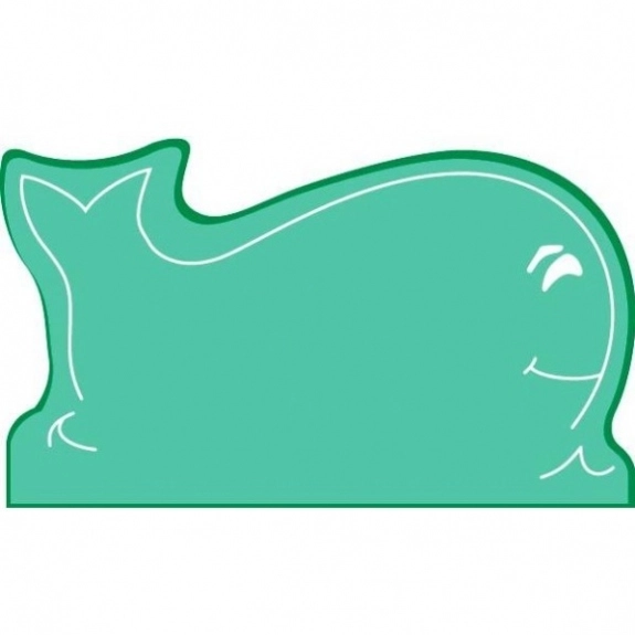 Translucent Emerald Press n' Stick Custom Calendar - Whale