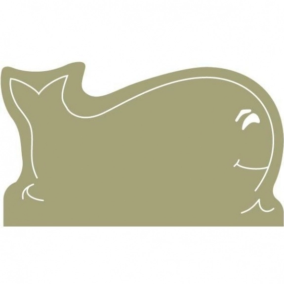 Gold Press n' Stick Custom Calendar - Whale
