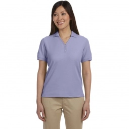 Lavender Devon & Jones Pima Pique Short-Sleeve Custom Polo Shirt